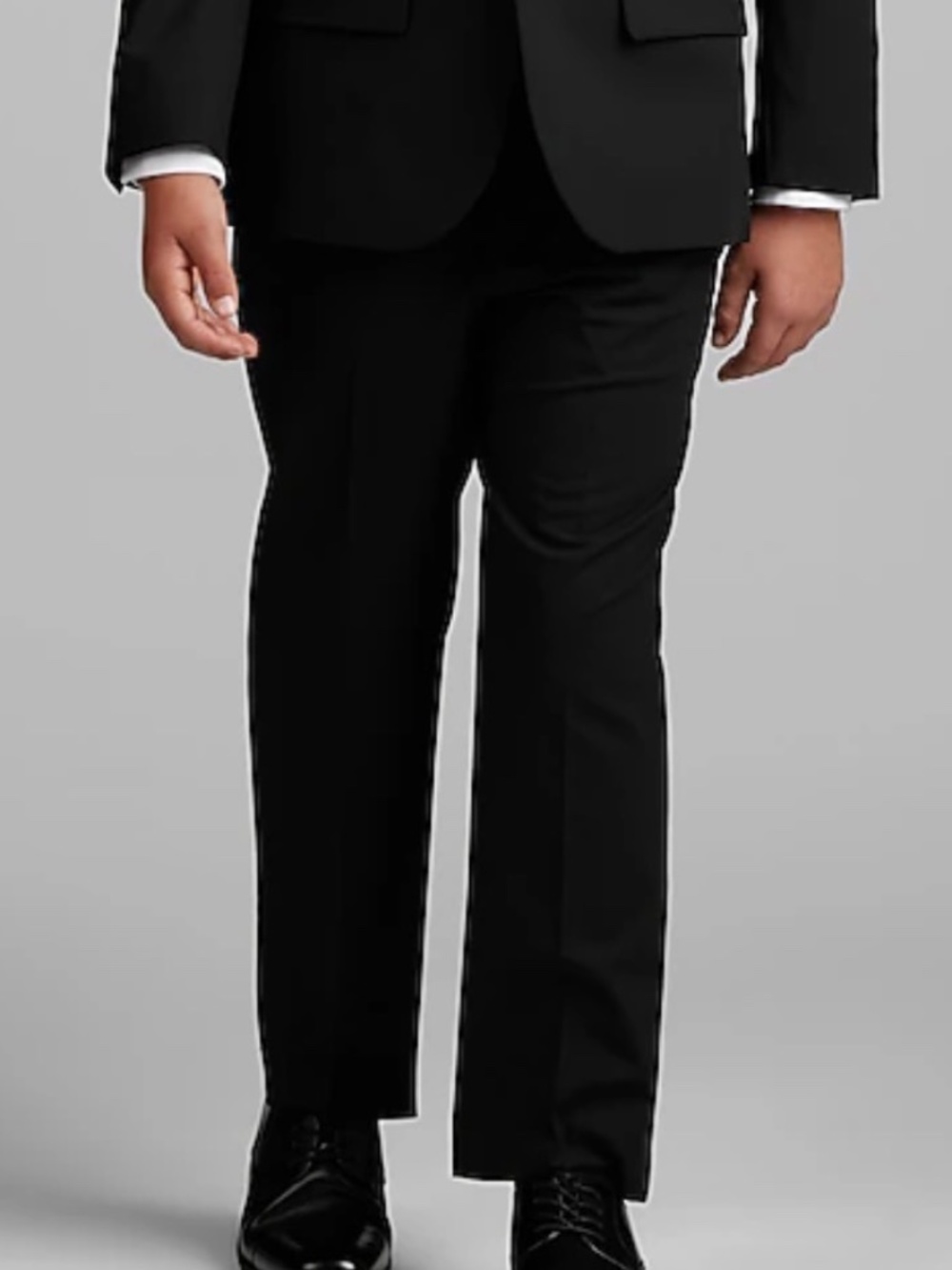 BOYS Size 14 Jos A Bank BLACK Dress Pants